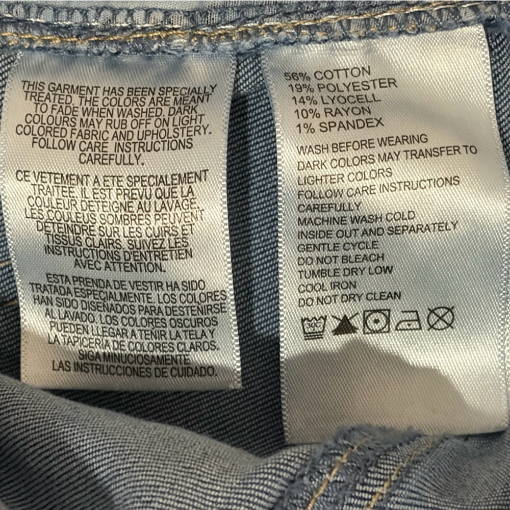 Tommy Bahama Leila Indigo Mid Rise Slim Boyfriend Jeans in Mid Blue Wash - Picture 15 of 16